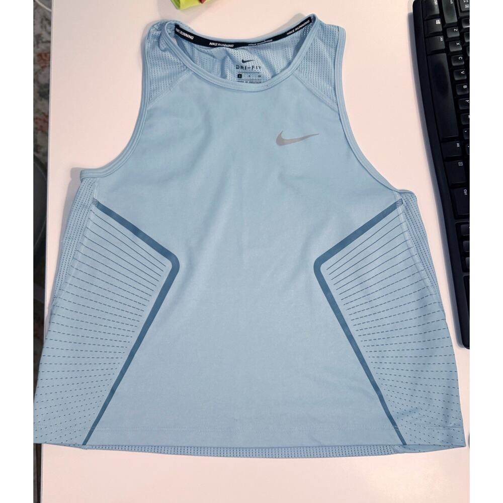 Nike Women’s Small Activewear Lot 3 Pc Sports Bras Running Tank Pink Volt Blue - Picture 9 of 13